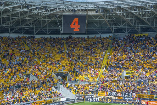 Gluecksgas-Stadion, Dynamo Dresden football stadium, Dresden, Saxony, Germany, Europe
