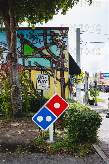 Dominos Pizza, 1575 SW 8th St, Little Havana, Miami, Florida, USA, North America