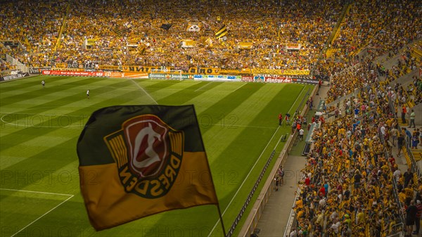 Gluecksgas-Stadion, Dynamo Dresden football stadium, Dresden, Saxony, Germany, Europe