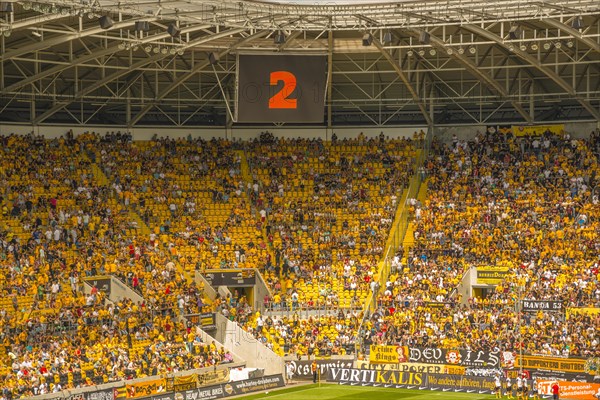 Gluecksgas-Stadion, Dynamo Dresden football stadium, Dresden, Saxony, Germany, Europe