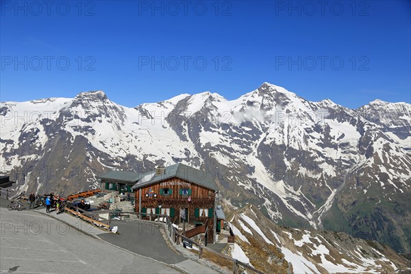 Edelweisshuette, Grossglocknerstrasse, Fusch an der Grossglocknerstrasse, Salzburger Land, Austria, Europe