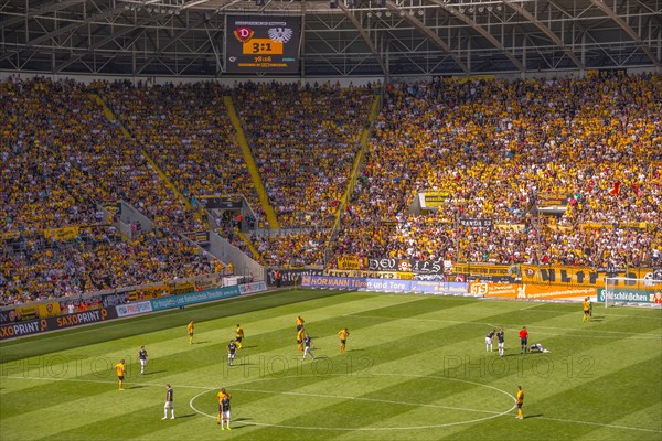 Gluecksgas-Stadion, Dynamo Dresden football stadium, Dresden, Saxony, Germany, Europe