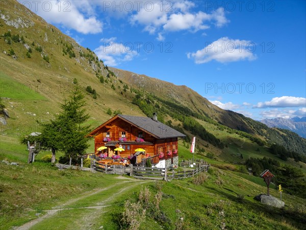 The Bodenalm above Praegraten in Virgental, East Tyrol, Austria, Europe