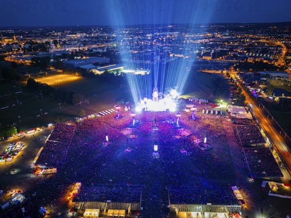 1st Rammstein Concert 2024 in Dresden, Dresden, Saxony, Germany, Europe