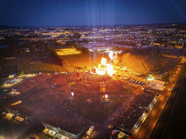 1st Rammstein Concert 2024 in Dresden, Dresden, Saxony, Germany, Europe