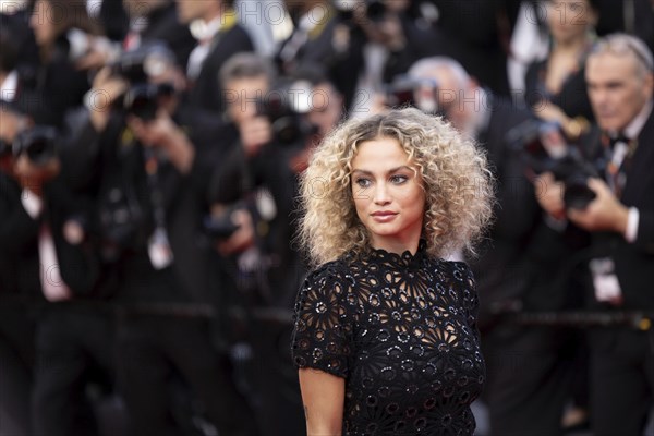 Cannes, France, 16.5.2024: Rose Bertram at the premiere of Megalopolis on the red carpet of the Palais des Festivals during the 77th Cannes International Film Festival. The 77th Cannes International Film Festival will take place from 14 to 25 May 2024, Europe