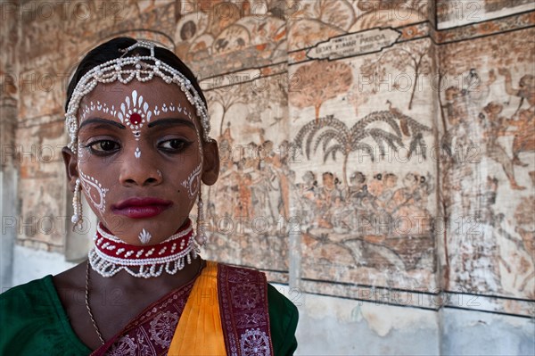 Gotipua dancer, traditional hindu dance, Odisha, India, Asia