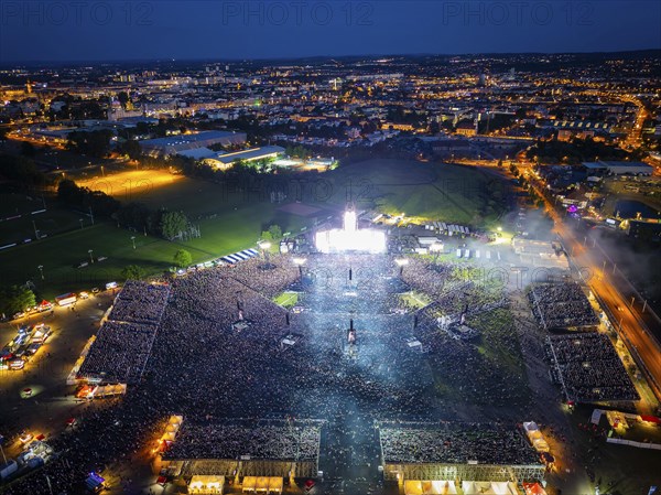 1st Rammstein Concert 2024 in Dresden, Dresden, Saxony, Germany, Europe