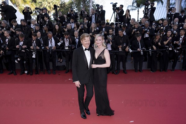 Cannes, France, 17.5.2024: Jesse Plemons and Kirsten Dunst at the premiere of Kinds of Kindness on the red carpet of the Palais des Festivals during the 77th Cannes International Film Festival. The 77th Cannes International Film Festival will take place from 14 to 25 May 2024, Europe