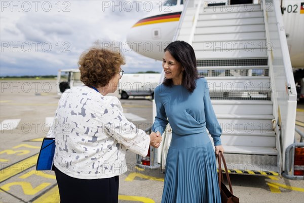 Annalena Baerbock (Alliance 90/The Greens), Federal Foreign Minister, travels to Strasbourg for the 75th anniversary of the Council of Europe and the ministerial meeting in Strasbourg, 16 May 2024. Photographed on behalf of the Federal Foreign Office