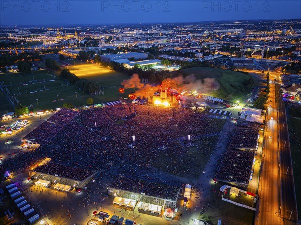 1st Rammstein Concert 2024 in Dresden, Dresden, Saxony, Germany, Europe