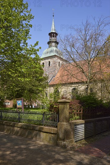 St Christopher's Church in Friedrichstadt, North Friesland district, Schleswig-Holstein, Germany, Europe