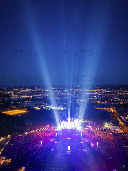1st Rammstein Concert 2024 in Dresden, Dresden, Saxony, Germany, Europe