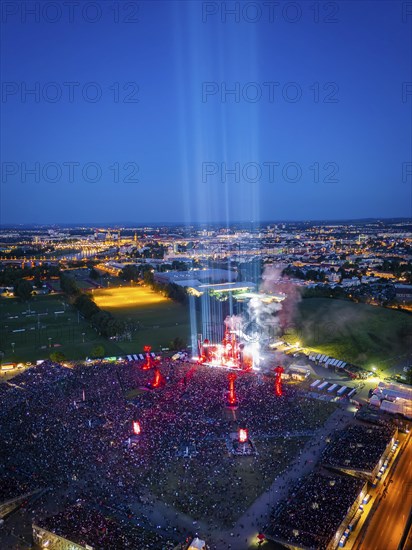 1st Rammstein Concert 2024 in Dresden, Dresden, Saxony, Germany, Europe