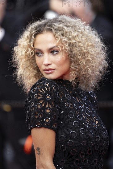 Cannes, France, 16.5.2024: Rose Bertram at the premiere of Megalopolis on the red carpet of the Palais des Festivals during the 77th Cannes International Film Festival. The 77th Cannes International Film Festival will take place from 14 to 25 May 2024, Europe
