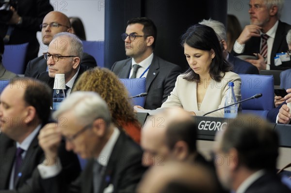 Annalena Baerbock (Alliance 90/The Greens), Federal Foreign Minister, photographed during the working session of the Council of Europe Foreign Ministers in Strasbourg, 16 May 2024. Photographed on behalf of the Federal Foreign Office