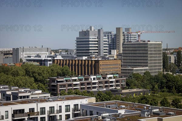 View of Berlin, including the Bayer company building. (Photo for editorial use only, no property release available)