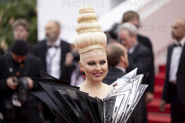 Cannes, France, 15.5.2024: Elena Lenina at the premiere of Furiosa: A Mad Max Saga on the red carpet of the Palais des Festivals during the 77th Cannes International Film Festival. The 77th Cannes International Film Festival will take place from 14 to 25 May 2024, Europe