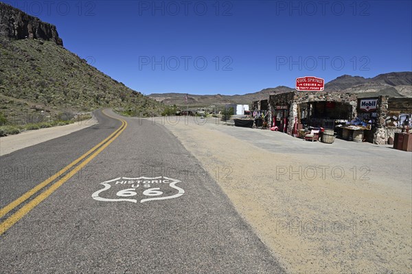 Cool Springs Station on historic Route 66, Oatman, Golden Valley, Arizona