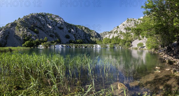 Kudin Bridge, Kudin Most na Krupi, Krupa Canyon, Krupa, Zadar, Dalmatia, Croatia, Europe