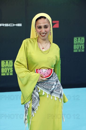 Tua El Fawwal at the Bad Boys, Ride or the German premiere in Berlin at the Zoo Palast on 27 May 2024