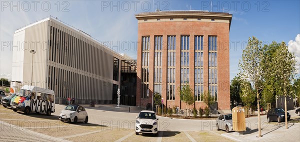 Bergson Kunstkraftwerk, art, culture, events, catering, former Aubing heating plant, Aubing district, Munich, Bavaria