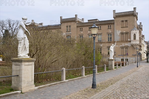 An der Promenade, Schlossgarten, Neustrelitz, Mecklenburg-Vorpommern, Germany, Europe