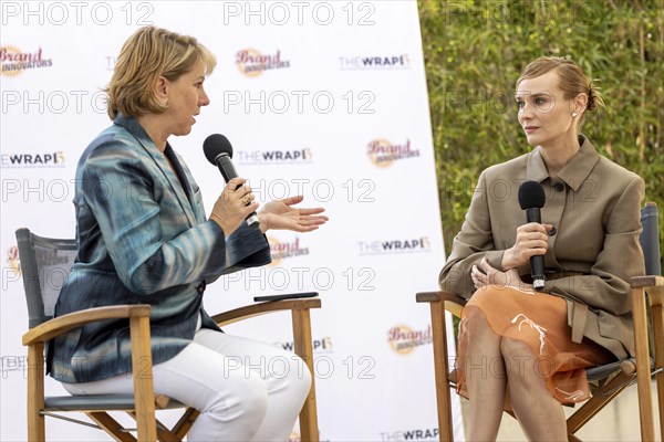 Cannes, France, 19.5.2024: Diane Kruger talking about her new film The Shrouds at The WRAP Conversations at Armani Caffe, 19.05.2024, Europe