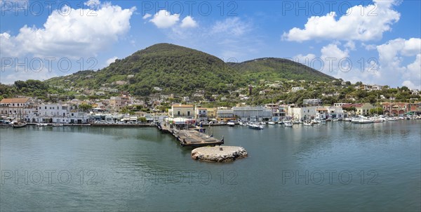 Ischia Island, Campania, Italy, 10 July, 2022: Italy, scenic view of beautiful tourism destination Ischia Island near Naples, Europe