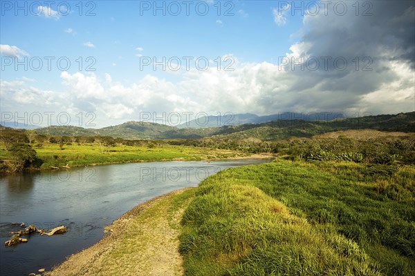 On the Tarcoles River in Costa Rica