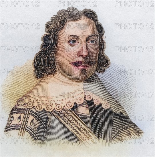 Ferdinando Fairfax, 2nd Lord Fairfax of Cameron, 1584 to 1648, English Parliamentary General, digitally restored reproduction from a 19th century original, Record date not stated