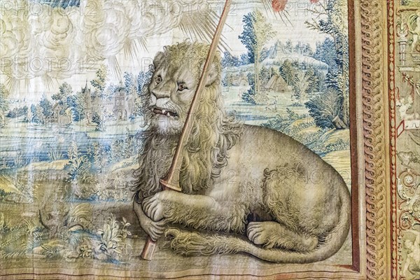 Lions at the Vatican Museum