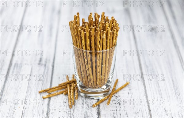 Some fresh made Sal Sticks as detailed close up shot