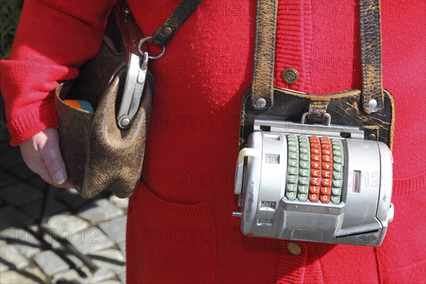 Cashier at the market
