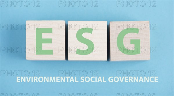 ESG concept, environmental social governance, sustainable and ethical business