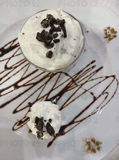 Dessert, Oreo cream, Chocolate, Food, Algarve, Portugal, Europe