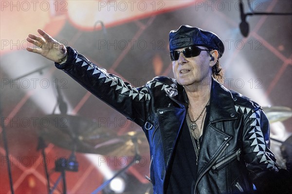 Singer Klaus Meine from the band Scorpions at the Wacken Open Air in Wacken. The traditional metal festival will take place from 31 July to 2 August 2024