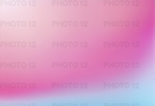 Abstract gradient with soft pink and blue pastel colors, slightly blurred, AI generated