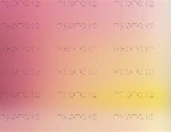 A gradient transitioning from pink to yellow with soft, blurred edges creating a warm ambiance, AI generated