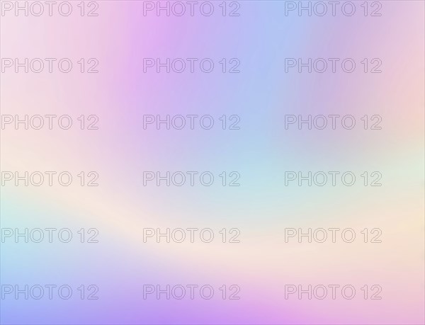Abstract image with pastel gradient blending pink and blue hues, AI generated
