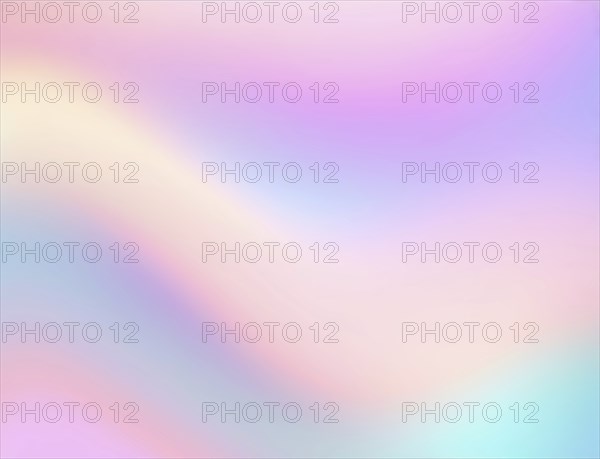 Dreamy pastel gradient image with soft pink and blue colors, AI generated