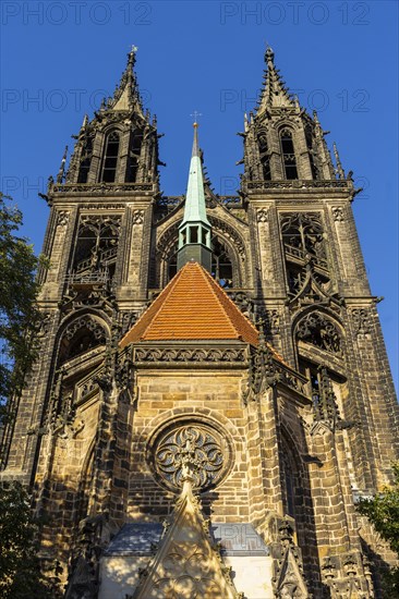 Meissen Cathedral, Meissen, Meissen, Saxony, Germany, Europe