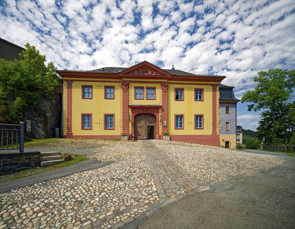 Gatehouse I, Upper Castle, Residenzstadt Greiz, Thuringia, Germany, Europe