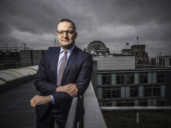 Jens Spahn (Member of the Bundestag, CDU) on 21 February 2024 at the Jakob-Kaiser-Haus at the German Bundestag