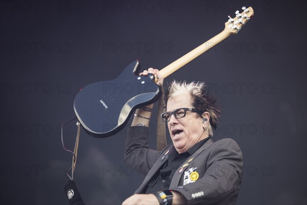 Kevin Noodles Wasserman, guitarist of The Offspring at the Copenhell Metal Festival at Kloverparken Camping Copenhagen, Denmark. The festival will take place from 19-22 June 2024