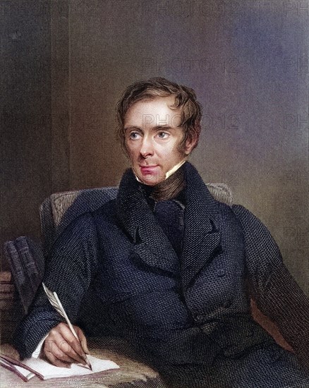 Sir Benjamin Collins Brodie 1783 to 1862 English surgeon philosopher writer and statesman, Historical, digitally restored reproduction from a 19th century original, Record date not stated