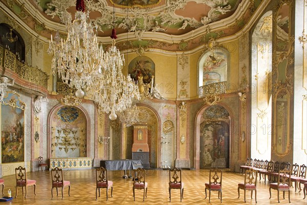 State rooms at Heidecksburg Castle