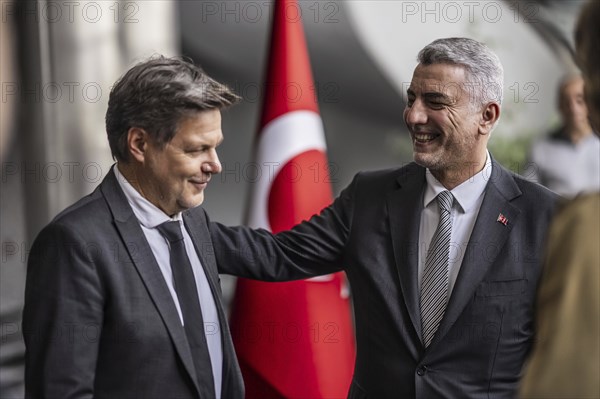 Trip by Federal Minister of Economics and Vice-Chancellor Robert Habeck to Ankara from 25-27 October 2023 Meeting with Trade Minister √nmer Bolat, Ankara, Turkey, Asia