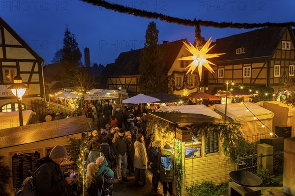 The Elbhangfest Christmas market on Körnerplatz is still an insider's tip in Dresden's Christmas scene