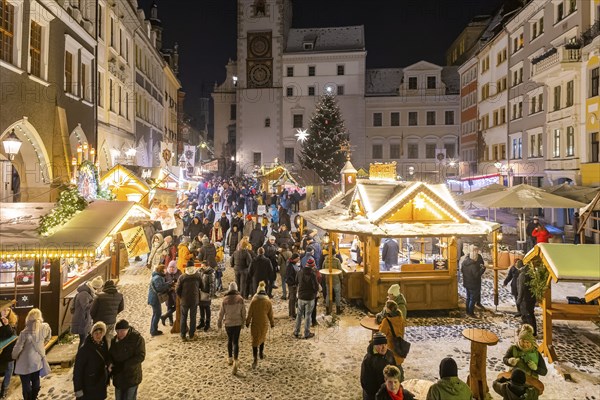 Christmas market in the old town of Görlitz